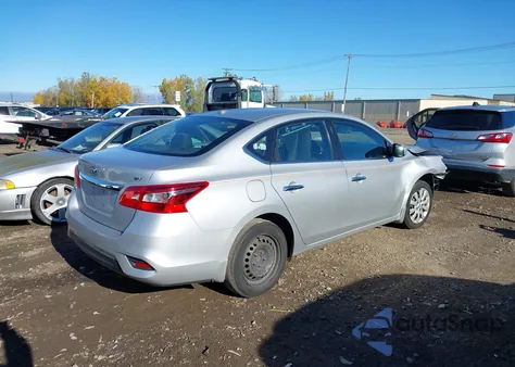 2017 Nissan Sentra Sv from USA, damaged, VIN 3N1AB7APXHY257819